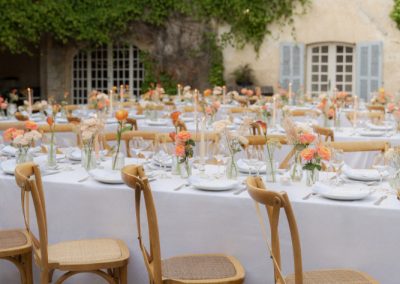 Mariage luxueux au Château Robernier, Provence France