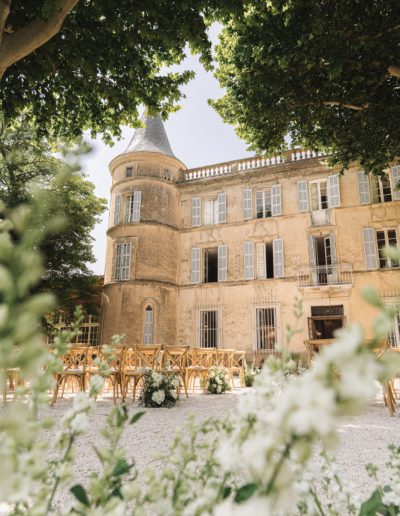 Mariage luxueux au Château Robernier, Provence France