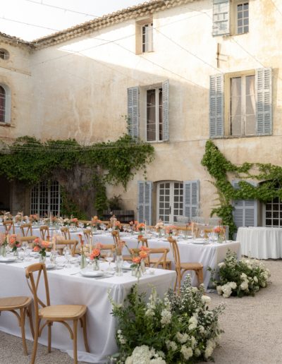 Mariage luxueux au Château Robernier, Provence France