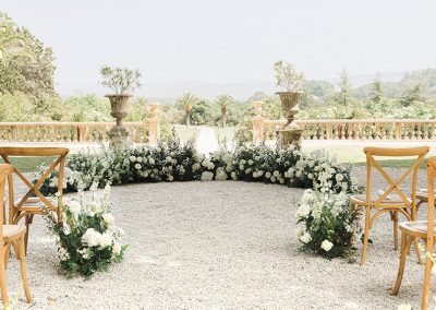 Mariage luxueux au Château Robernier, Provence France