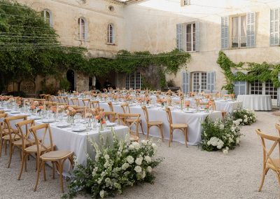 Mariage luxueux au Château Robernier, Provence France