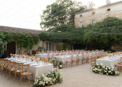 Mariage luxueux au Château Robernier, Provence France
