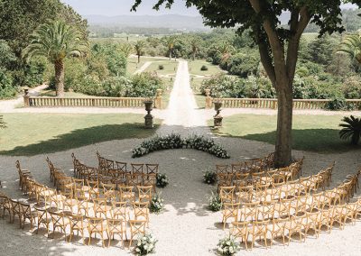 Mariage luxueux au Château Robernier, Provence France